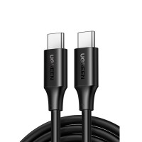  USB kabelis Ugreen US300 USB-C to USB-C 5A 100W 1.0m black 